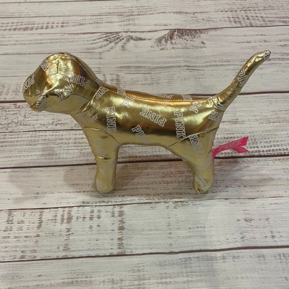 Victoria's Secret PINK stuffed Big Dog & Mini Dog Limited Edition 2-Piece Set - Picture 3 of 11